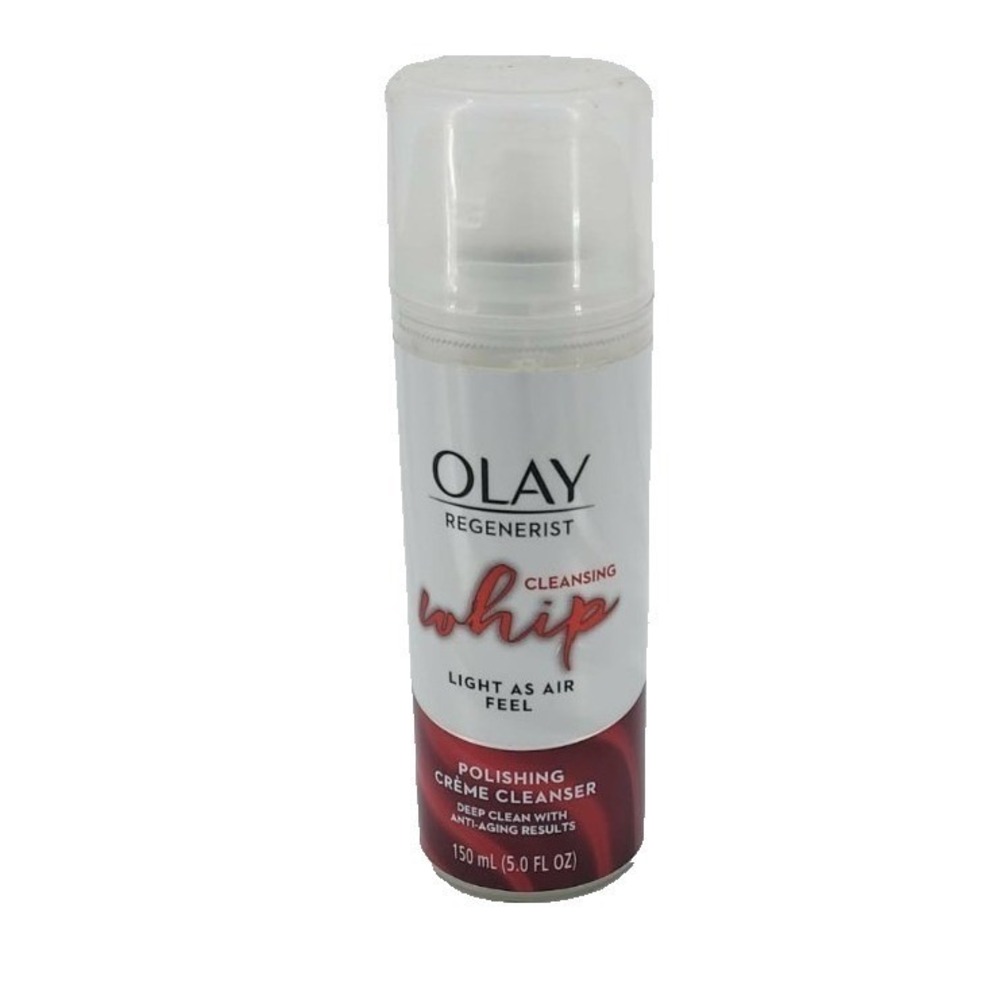 Olay Regenerist Whip‎ Cleansing Polishing Creme Cleanser Anti-Aging 5oz 150ml